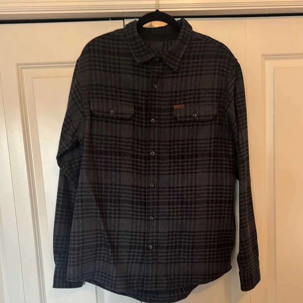 Men's Plaid Button-Up Shirt - Picture 1 of 5